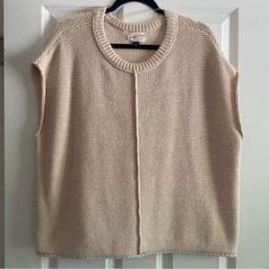 UNIVERSAL THREAD | Cream Sleeveless Sweater